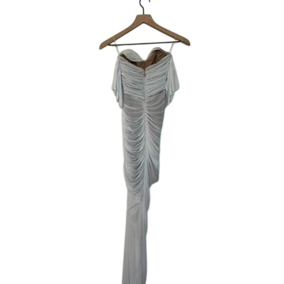 Nookie x REVOLVE Dita Mesh Gown in White XS - Picture 8 of 9